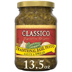 Classico Pesto Pasta Sauce - 13.5oz - 1 of 4