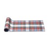 TAG Weekend Plaid Red Blue and Black Cotton Machine Washable Table Runner Décor Decoration 72" x 14.5"-in. - 2 of 3