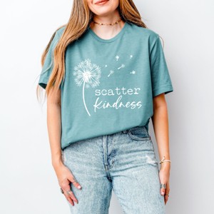 Simply Sage Market Scatter Kindness Short Sleeve Tee - 1 of 4