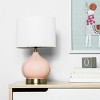 Glass Table Lamp (Includes LED Light Bulb) - Cloud Island™ Pink - image 2 of 3