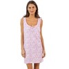 Casual Nights Women's Cotton Sleeveless Nightgown Chemise - 4 of 4