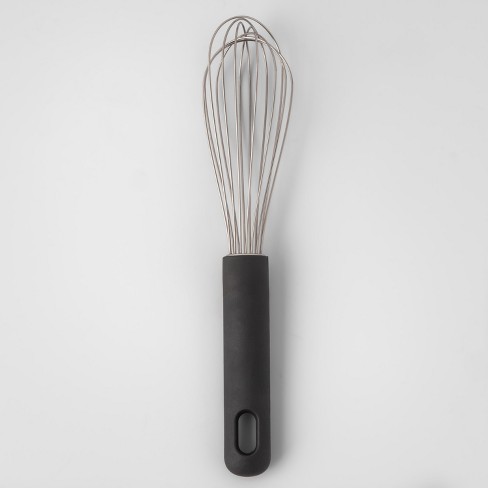9" Whisk with Soft Grip Stainless Steel - Made By Design™ - image 1 of 3
