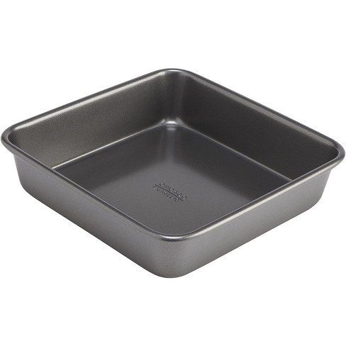 Martha Stewart Everyday Color Bake 9 Inch Carbon Steel Square Cake Pan In  Linen : Target