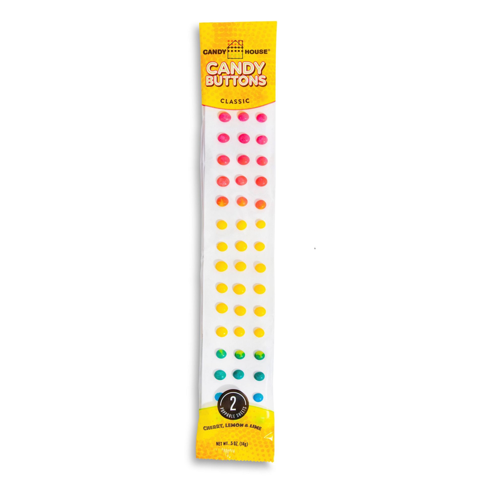 Candy House Candy Buttons - 0.5oz
