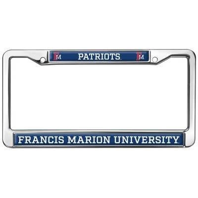 Francis Marion University Mascot Full Size Standard License Plate Metal Frame