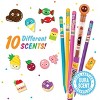 Scentco 10pk Scented Colored Smencils: Multicolored Art & Stationery Pencils, 2.05mm Point, Ages 4+ - 2 of 4
