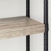 3-Tier Laundry Room Shelf Over Washing Machine Storage Utility Rack Above Toilet Washer Dryer Clothes Hanger Adjustable Height Bathroom Organization - 3 of 4