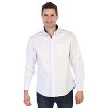 Gioberti Men's 100% Cotton Twill Oxford Shirt with Contrast - 2 of 3