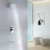 SUMERAIN Modern Tub and Shower Faucet, Single Handle Shower Faucet System with Tub Spout, Chrome - 2 of 4