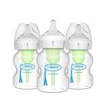 Dr. Brown's Anti-Colic Wide-Neck Options+ Baby Bottle 0m+ - 5oz/3pk