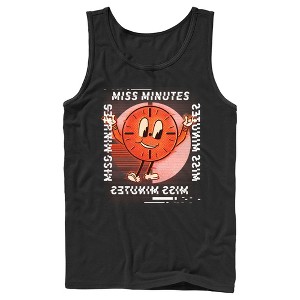 Men's Marvel Loki Miss Minutes Glitch Tank Top - 1 of 4