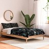 Deny Designs 3pc Full Ninola Design Mystical Galaxy Comforter and Sham Set Black - 2 of 4