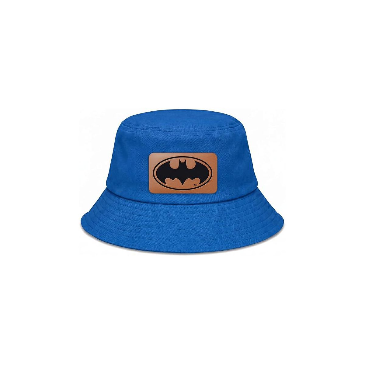 Batman Leather Bucket Hat for Kids- Officially Licensed Batman Leather Boys Bucket Hat, Beach Hat, Youth Sun Hat 4-14 Black, Grey, Blue, White and Red - thumbnail 8