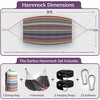 Sorbus Brazilian Hammock - Double Extra-long Two Person Portable Hammock Bed - 3 of 4