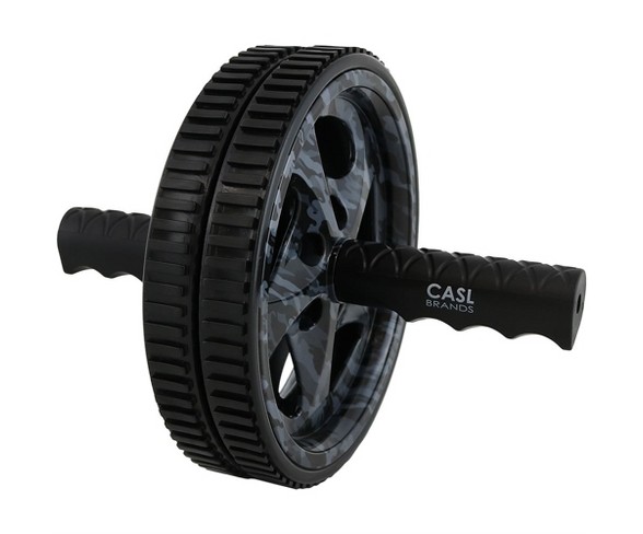 CASL Brands Ab Roller Excersise and Fitness Wheel with Easy-Grip Handles
