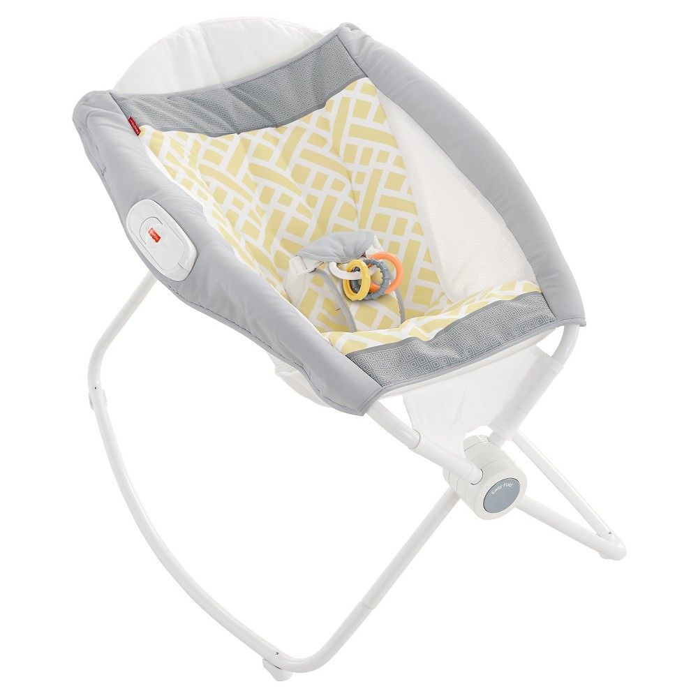 Fisher price rock store n play yellow