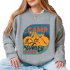 Simply Sage Market Camp More Worry Less Badge Sweatshirt - 2 of 4