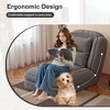 KTMBDW Human Dog Bed, Foldable Lazy Sofa Bed - 70"x37"x10" Fits You & Pets, Orthopedic - 4 of 4
