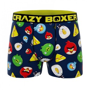 Mens Crazy Boxer Angry Birds Cast Boxer Briefs - 1 of 3