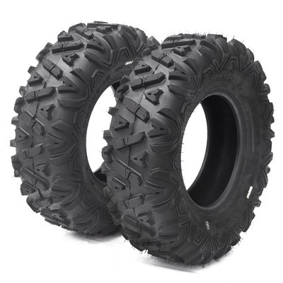 Garvee 26x9-12 ATV/UTV Tires 26x9x12 6PR TL All-Terrain Tires, Set of 2