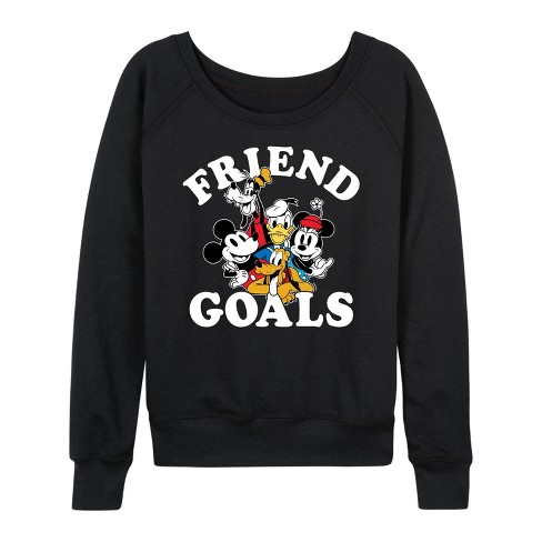 Women's - Disney - Friend Goals Lightweight French Terry Slouchy - image 1 of 4