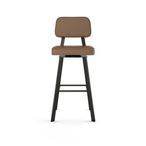 26.75" Clarkson Swivel Counter Height Barstool - Amisco - 1 of 4