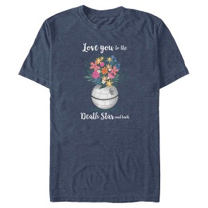 Men's Star Wars: A New Hope Mother's Day Love You to the Death Star and Back T-Shirt - 1 of 3