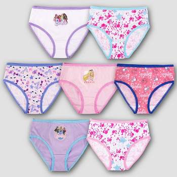 Girls Bluey 7 Pack Character Underwear, Size 4-6