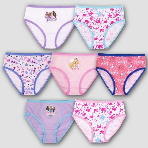 7-pack cotton briefs - Pink/Barbie - Kids