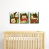 Big Dot of Happiness Forest Hedgehogs - Woodland Nursery Wall Art and Kids Room Decor - 7.5 x 10 inches - Set of 3 Prints - 2 of 4