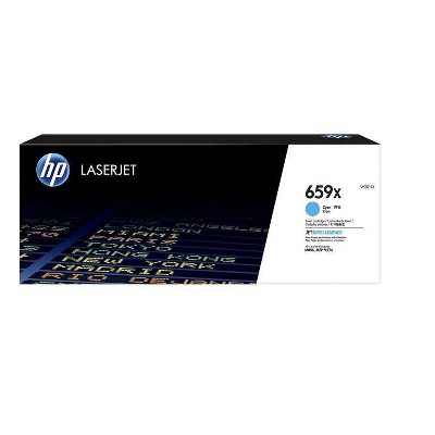 HP 659X W2011X Original High Yield Laser Toner Cartridge Cyan 1 Each
