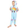 My Little Pony Rainbow Dash Girls Zip Up Coverall Toddler - 2 of 4