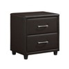 NicBex Nightstand with 2 Drawers,1pc Side Table with  Multi-colored and Finish and Pulls,Bedside Table for Bedroom,Living Room - 2 of 4