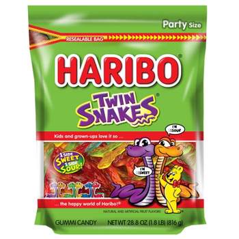 Haribo Twin Snakes Large Bag - 28.8oz