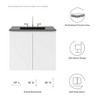 Modway Vitality 30" Wall-Mount Vanity – Floating Bathroom Cabinet with Modern Minimalist Style - 2 of 4