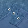 Textured Waffle Weave Shower Curtain with Snap In Liner and 12 Hooks - 4 of 4