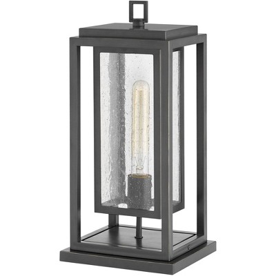 Hinkley Republic 16 1/2" High Black Outdoor Post Light