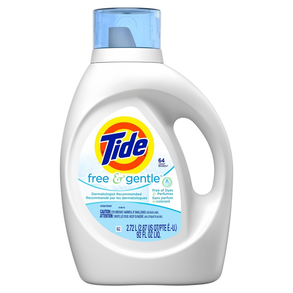 UPC 037000138907 product image for Tide Free Liquid Laundry Detergent - 92 fl oz | upcitemdb.com