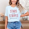 Simply Sage Market Women's Stars and Stripes Forever Short Sleeve Graphic Tee - 2 of 4