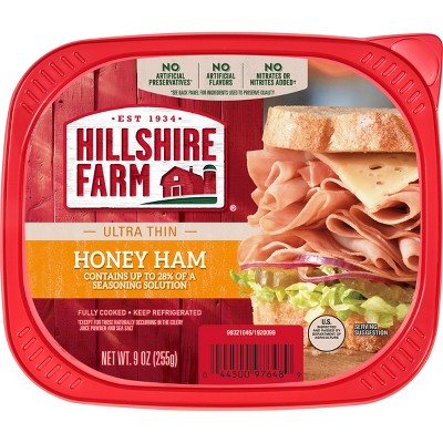 Hillshire Farms Ultra Thin Deli Select Honey Ham - 9oz
