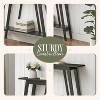 Kings Brand Furniture Console Table - Narrow Sofa Table with Storage Shelf for Hallway, Front Hall, Entryway, Living Room - 2 of 4