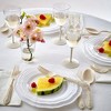 Silver Spoons Elegant Disposable Plastic Plates for Party, Heavy Duty Disposable Dinner Set (20 PC) - 3 of 3