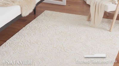 Gray and Ivory Hand-Tufted Wool Area Rug
