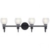 Kichler Lighting Greeier 4 - Light Vanity in  Black - 3 of 3