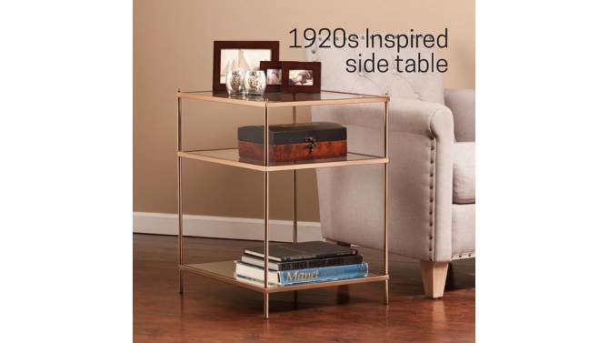 Benton Side Table Copper - Aiden Lane, 2 of 16, play video