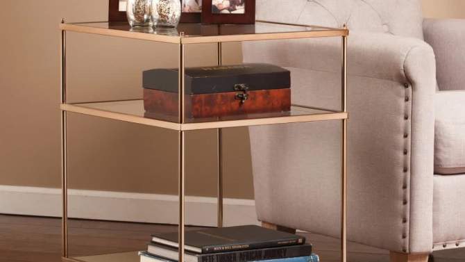 Benton Side Table Copper - Aiden Lane, 2 of 16, play video