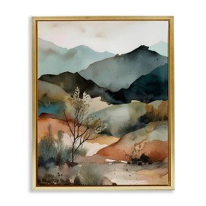 Stupell Industries Mountains Mood Abstract, 31" x 25" - 1 of 4