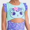 Toddler Girls' Gabby's Dollhouse One Piece Swimsuit - Purple - image 2 of 3