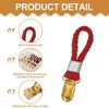 Unique Bargains Cotton Loop Metal Clothing Towel Storage Clips 3.5" - 3 of 4