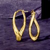 Ross-Simons Italian 14kt Yellow Gold Twisted Hoop Earrings - 3 of 4